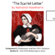 The Scarlet Letter illustration, Chapter 2, educational material.
